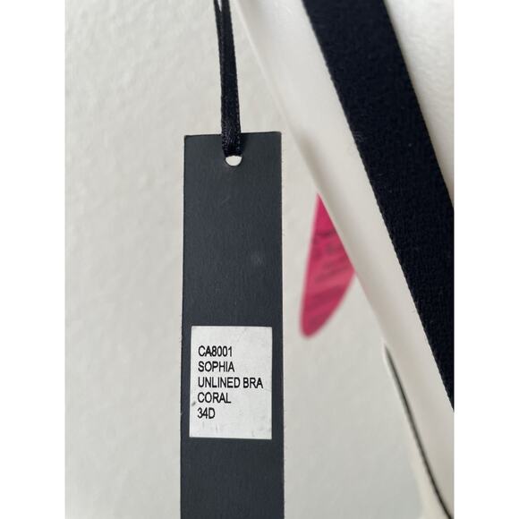 Claudette Bra Women Demi Color Block Sophia Lingerie Intimates - Picture 10 of 11